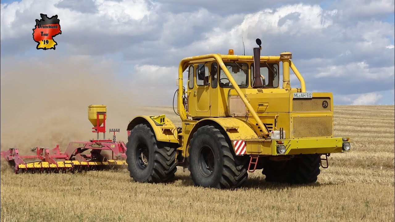 Kirovets K-700 A | Vaderstad Carrier 500 | Deutschland Tour 2019