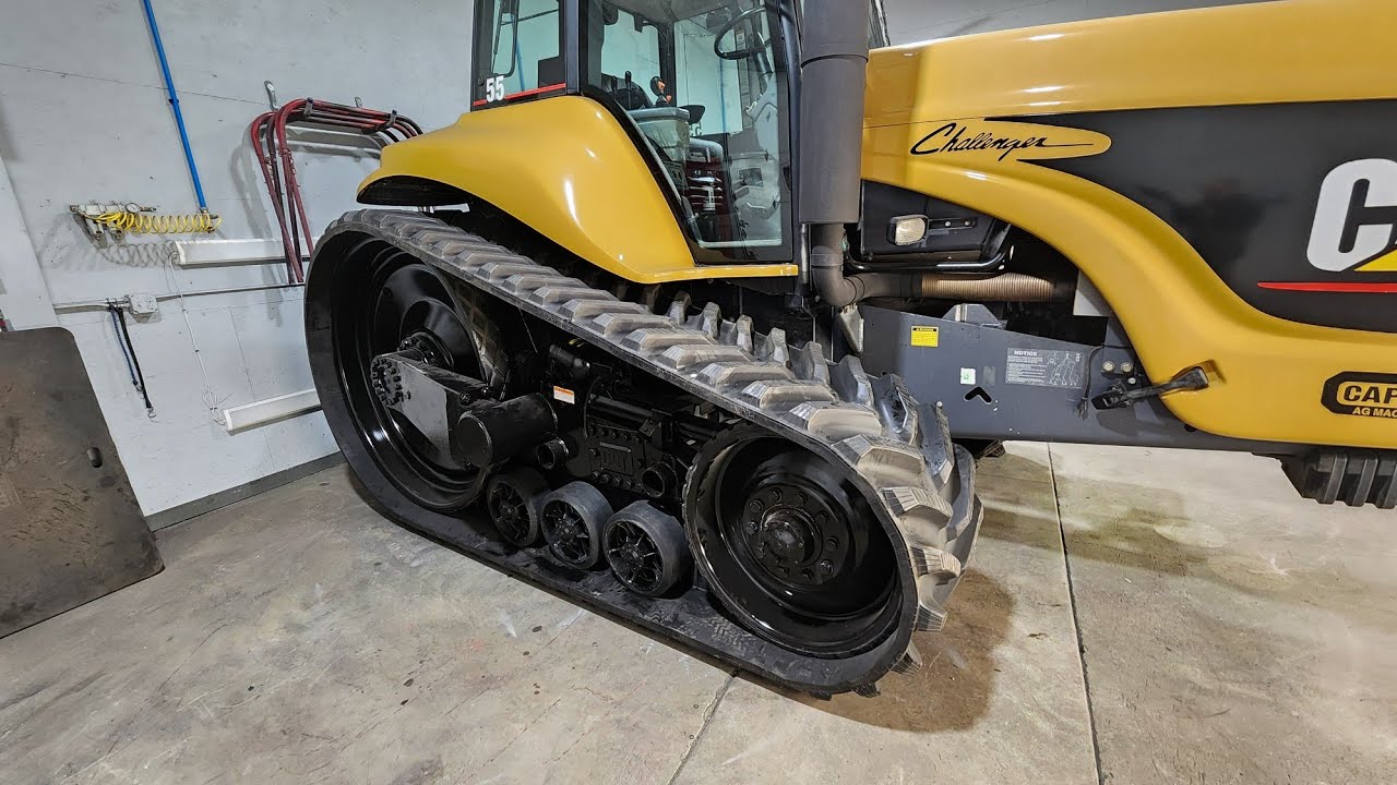 cat challenger 55 undercarriage part 3