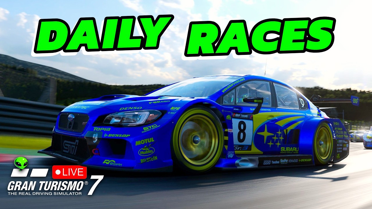 👽LIVE | GRAN TURISMO 7 | Last crack at DAILIES before RESET 👀 | GT7 Daily Races