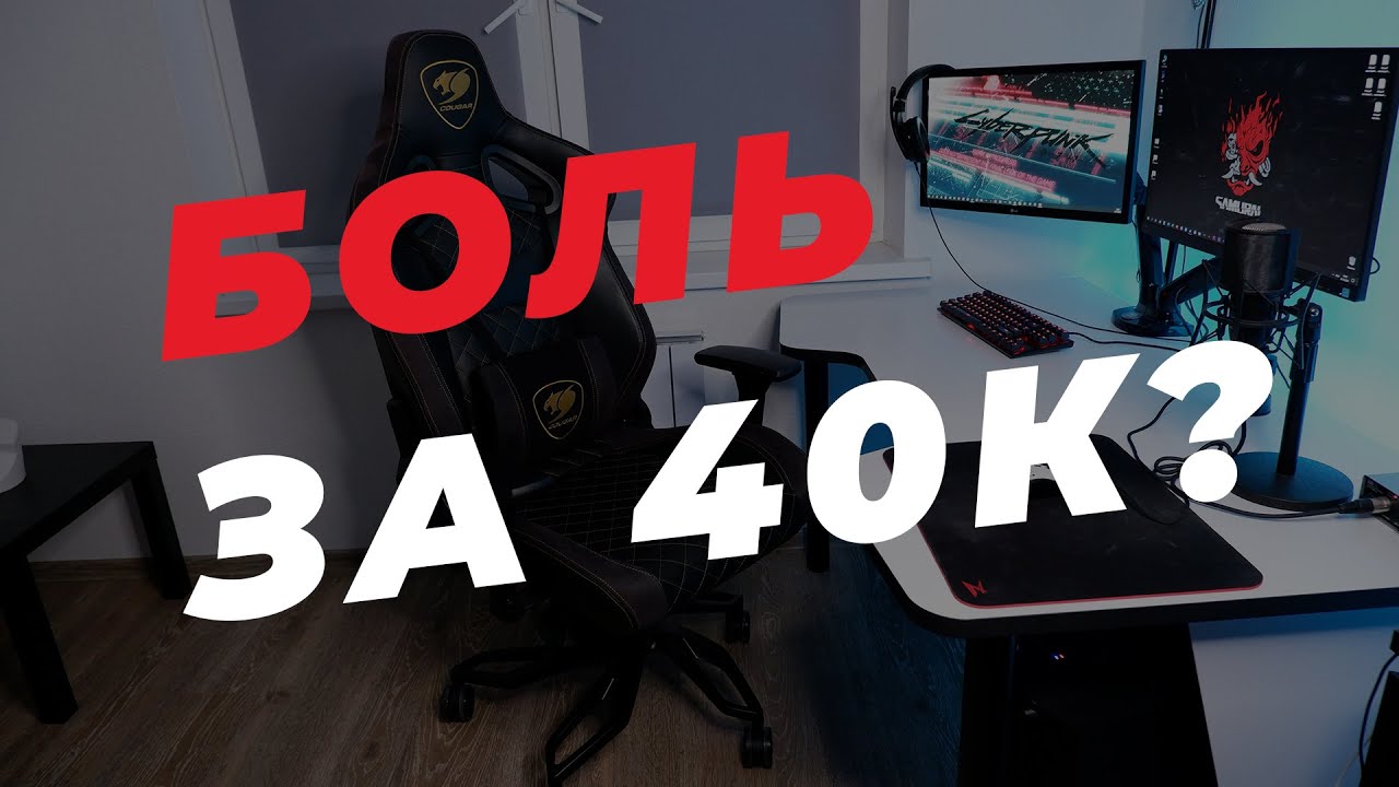 Обзор на игровые кресла - Cougar Throne Royal & Akracing Max