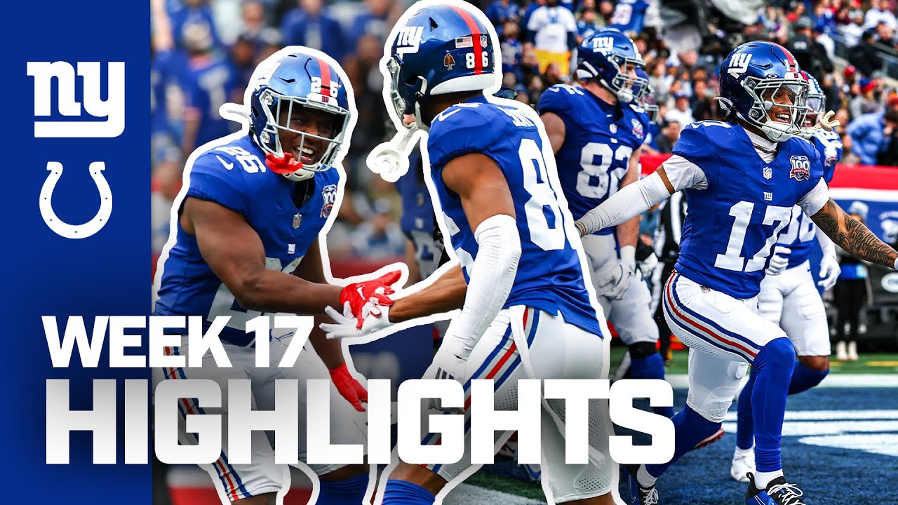 Game Highlights: Giants vs. Colts | New York Giants