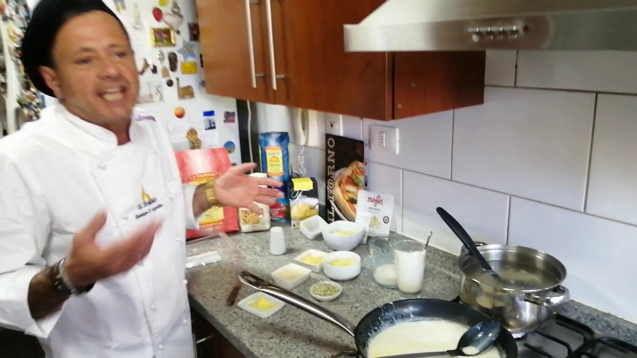 Receta de Gnocchi Quatro Formaggi (Ñoqui Cuatro Quesos)