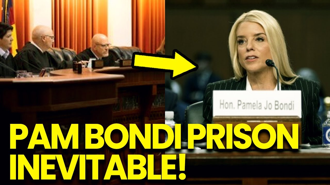 PAM BONDI ADMITS Horrific Crimes Judge CLEARS Path to PRISON