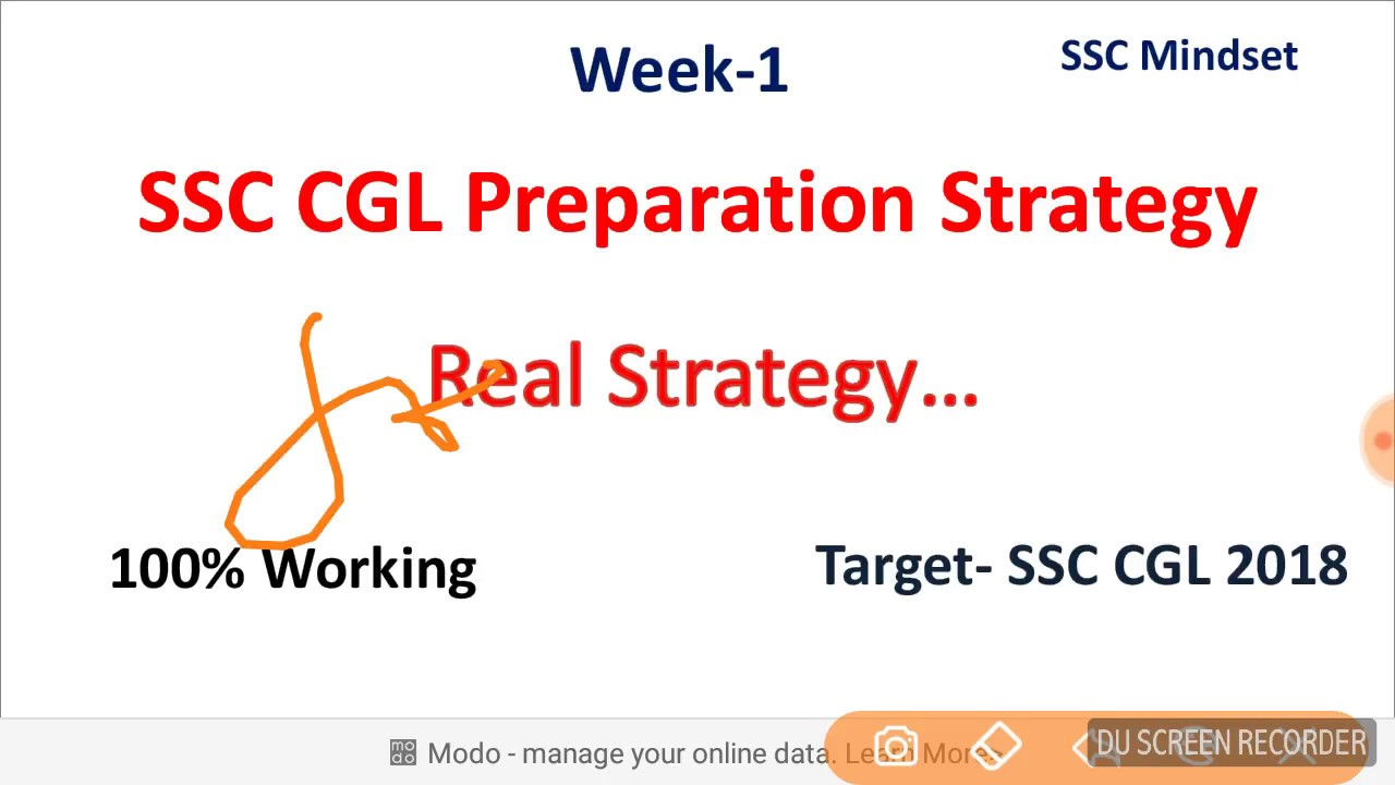 SSC CGL Preparation Reality | Best Preparation Strategy for SSC CGL/CHSL/CPO/MTS