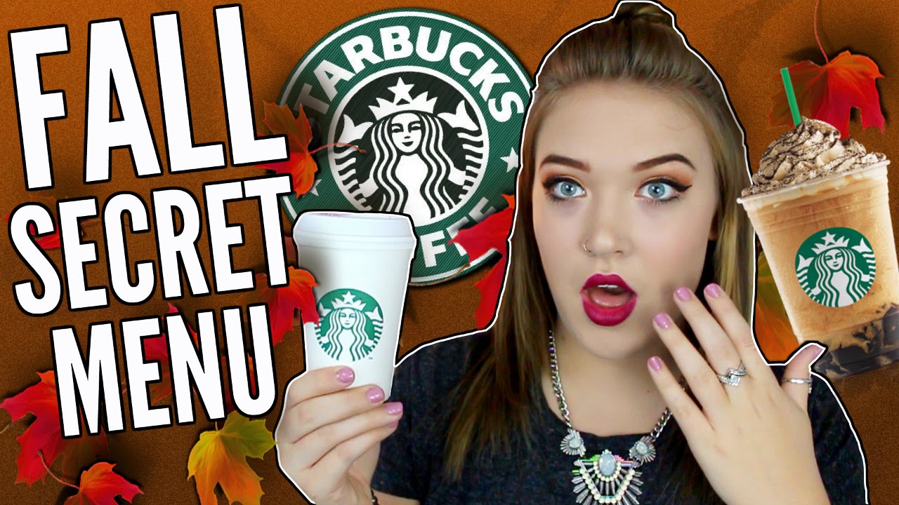 10 Fall Starbucks Secret Menu Drinks! | Cicily Boone