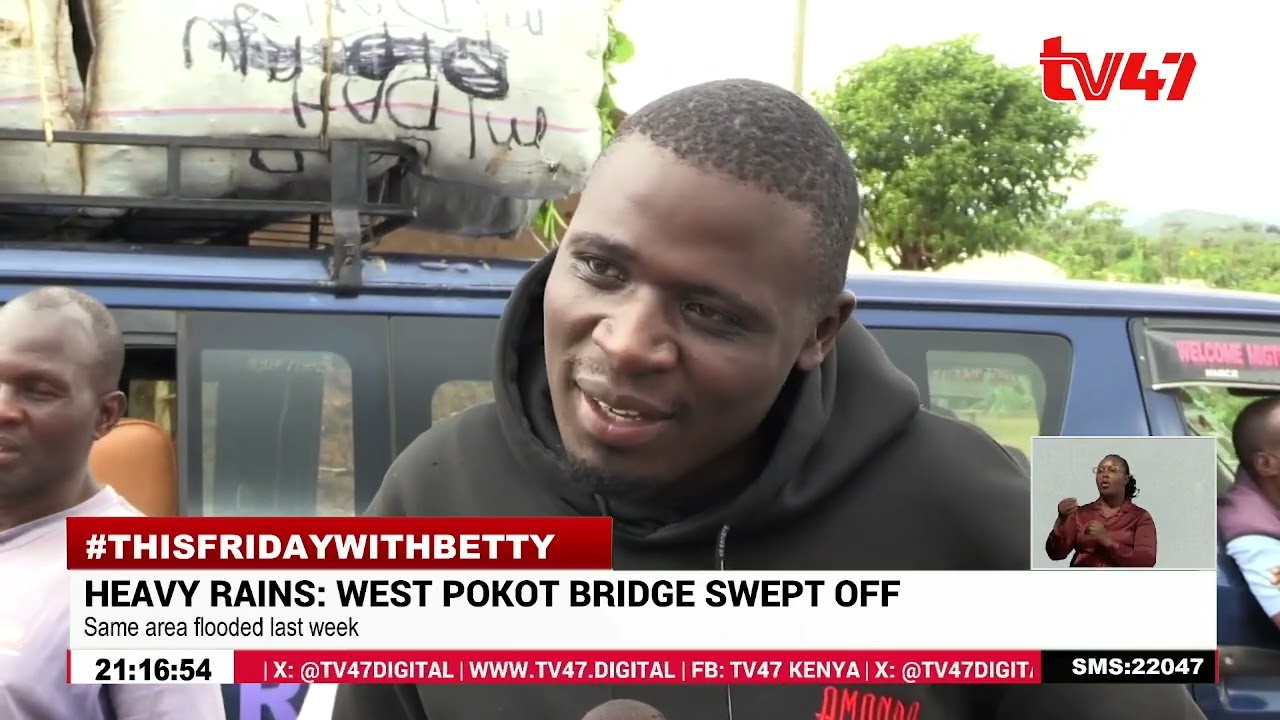 Floods cut off highway in West Pokot | Motorists stuck over 38 hours
