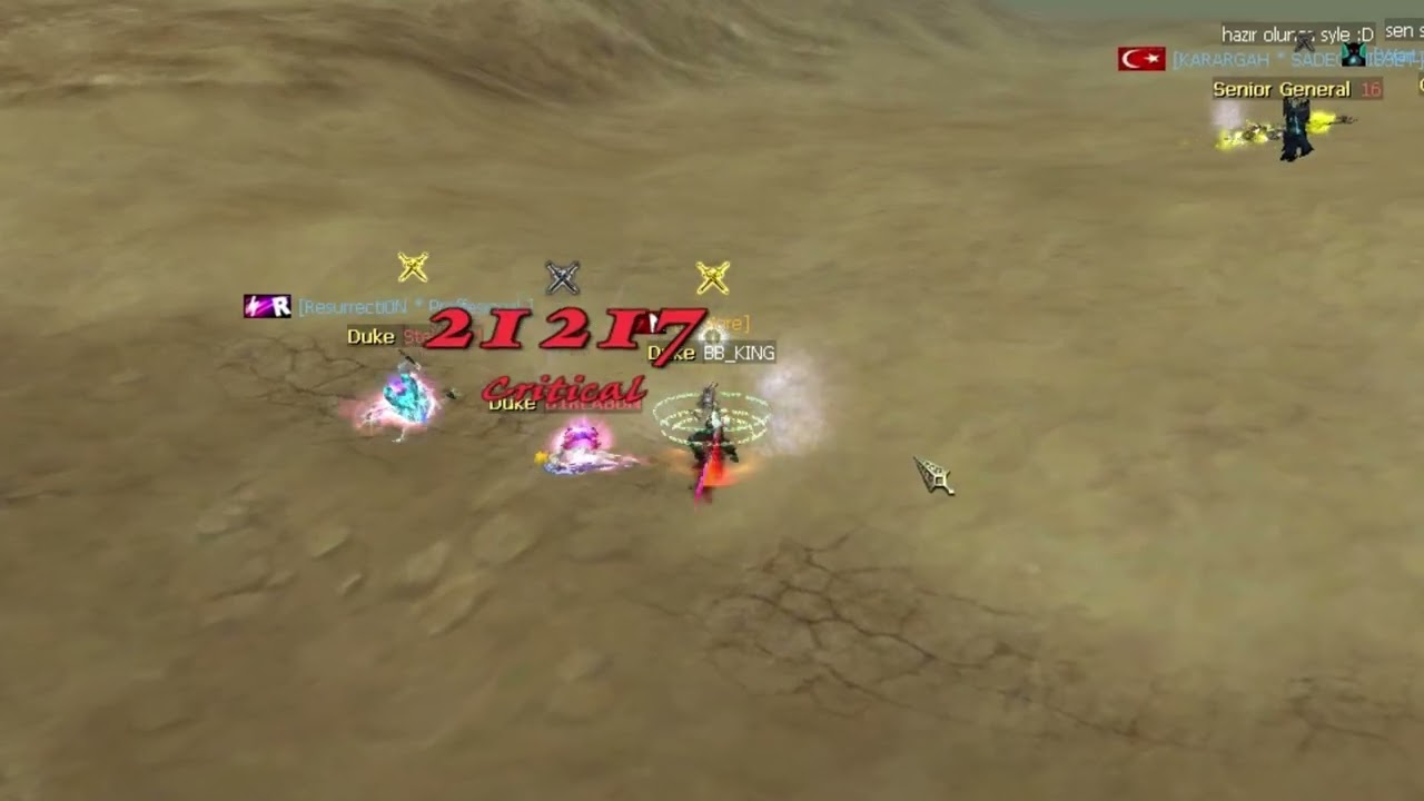 Silkroad Online Warrior Cleric VS Warrior Rogue 120 Cap PVP  ^^ BB_KING^^