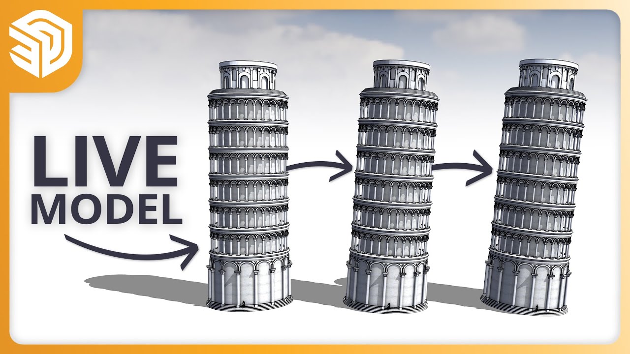 Aaron vs. The Leaning Tower of Pisa!