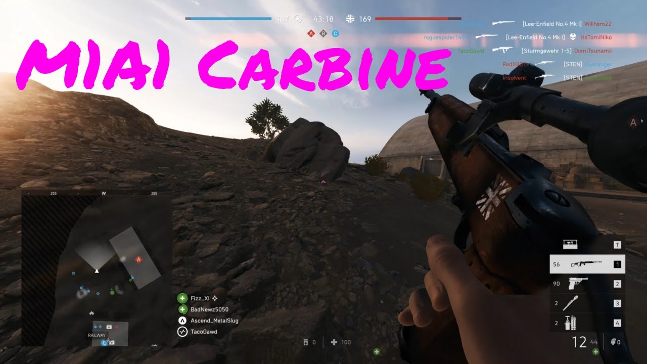 Battlefield 5 | M1A1 Carbine Assault Gameplay