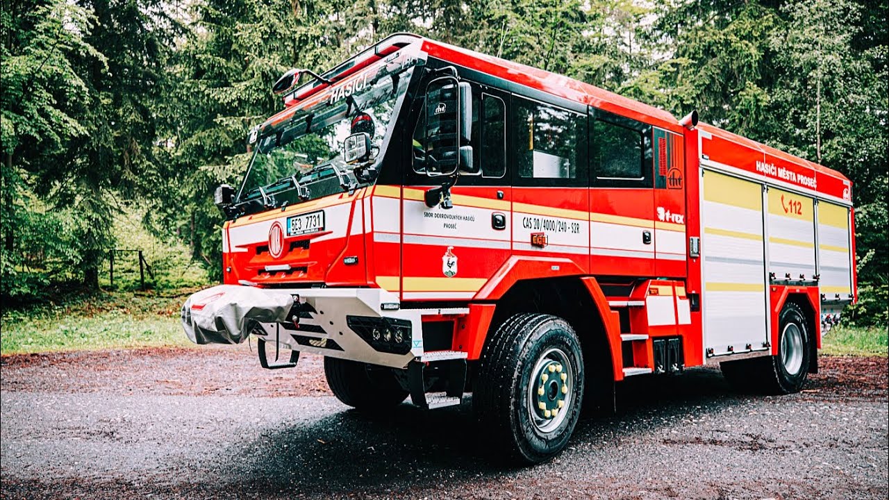 POŽÁRY.cz: Hasičská Tatrovka z Proseče má automatizovanou převodovku ZF