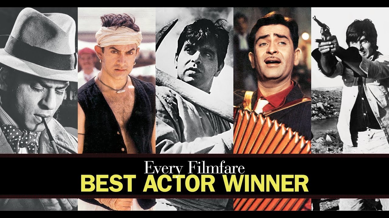 Every Filmfare Best Actor (Male) Winner Ever (1953-2017)