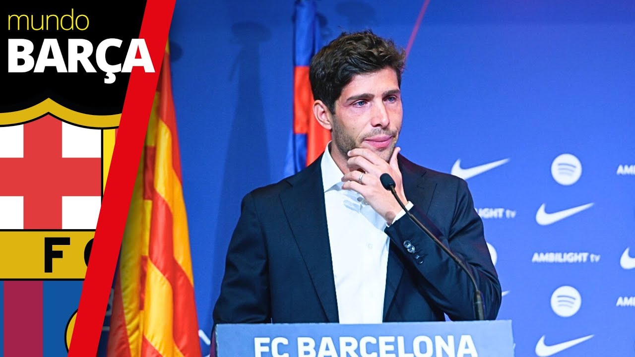 El emotivo discurso de Sergi Roberto en su despedida del Barça | Un adiós lleno de sentimiento
