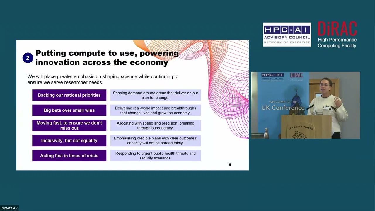 The Government AI Research Resource and 10-year Compute Roadmap - Christina Kerr (DSIT)
