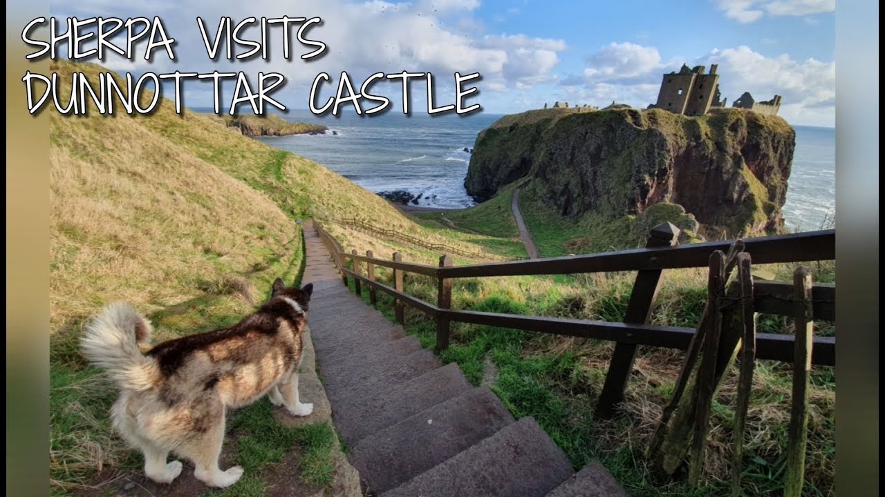 A day out at a Castle Dunnottar in Scotland
