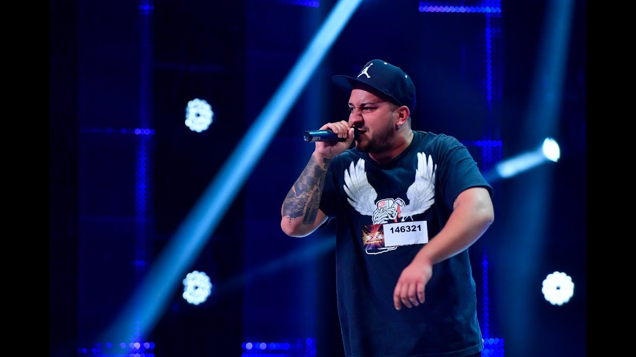 Rapperul Dorian Lupu a interpretat o compoziţie proprie la X Factor