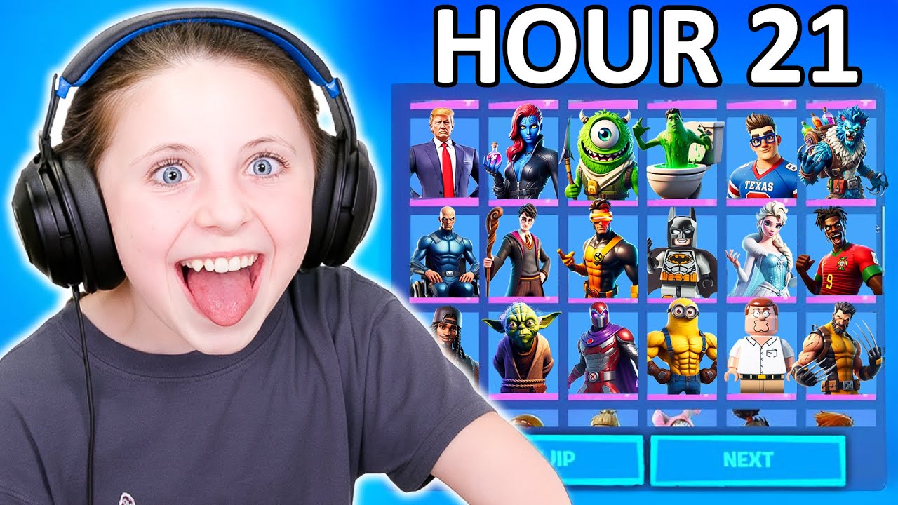 Обновление аккаунта Fortnite для 10-летнего ребенка за 24 часа!
