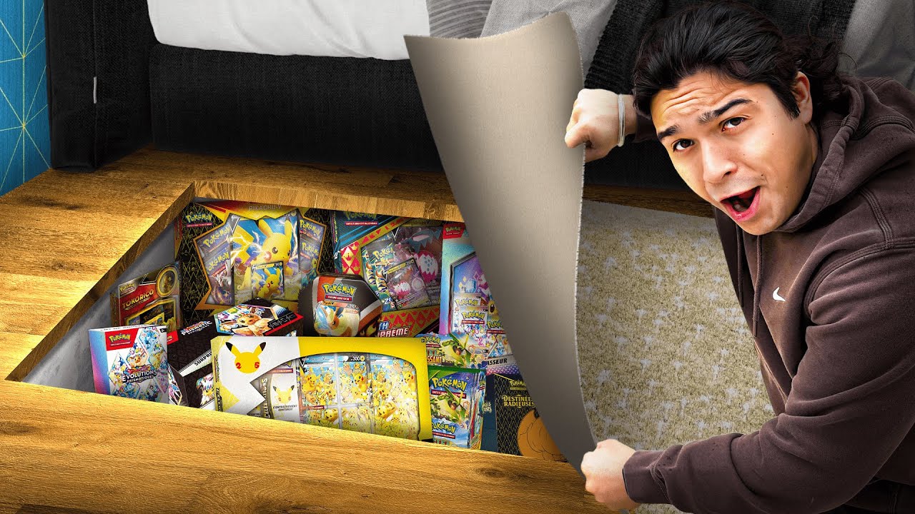 Je Fouille un Grenier Géant Pokemon