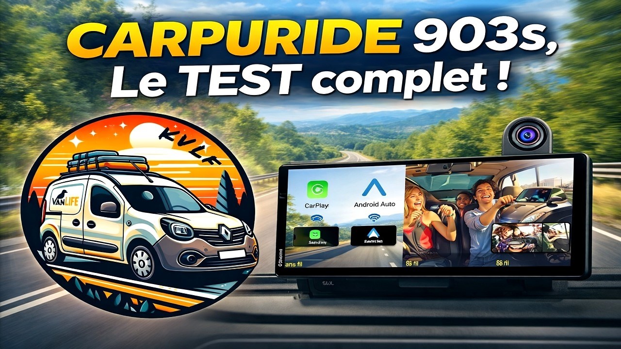 CARPURIDE 903s, le TEST ! Présentation et Installation #carpuride #vanlife 