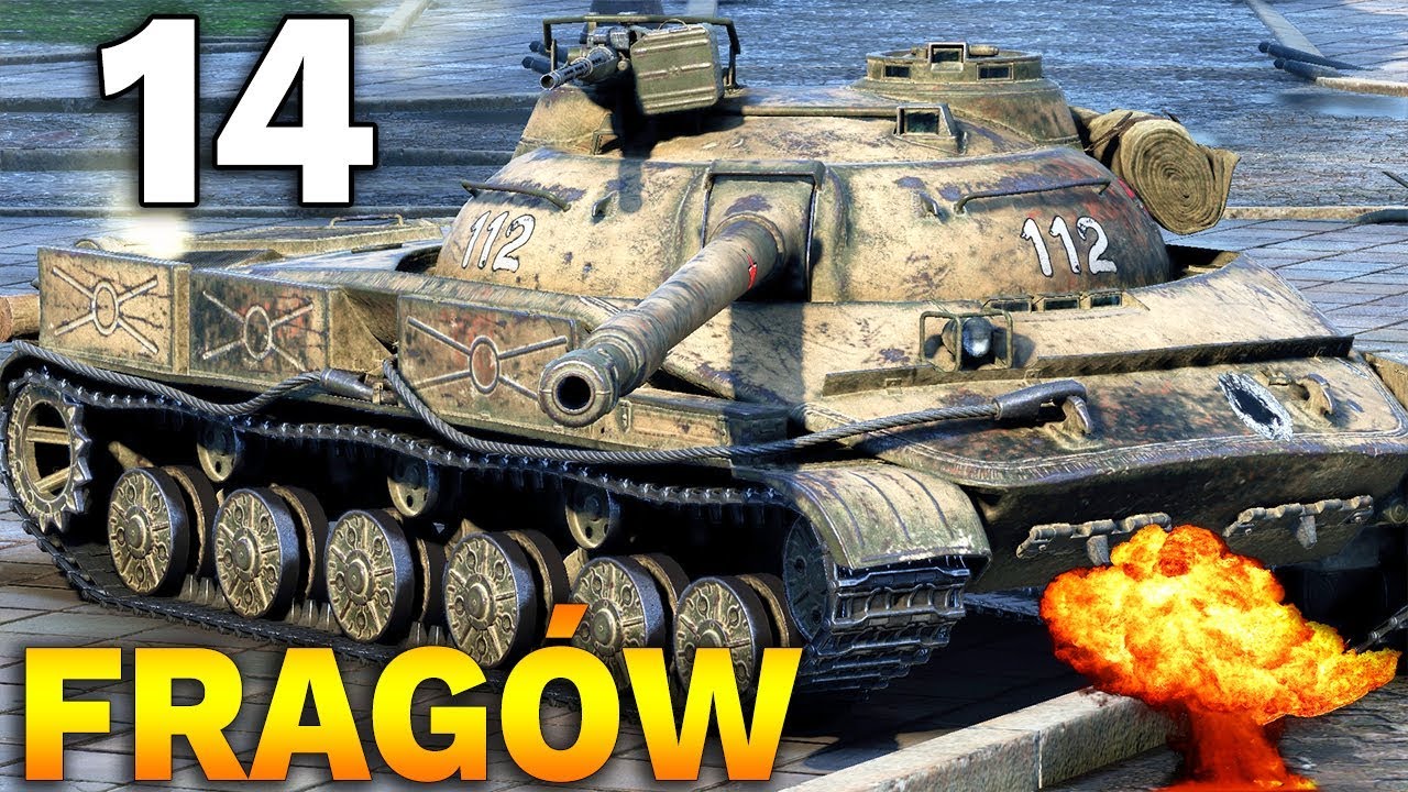 14 FRAG&Oacute;W NA X TIERZE !!! - Medal Bohater&oacute;w Rosieni - World of Tanks