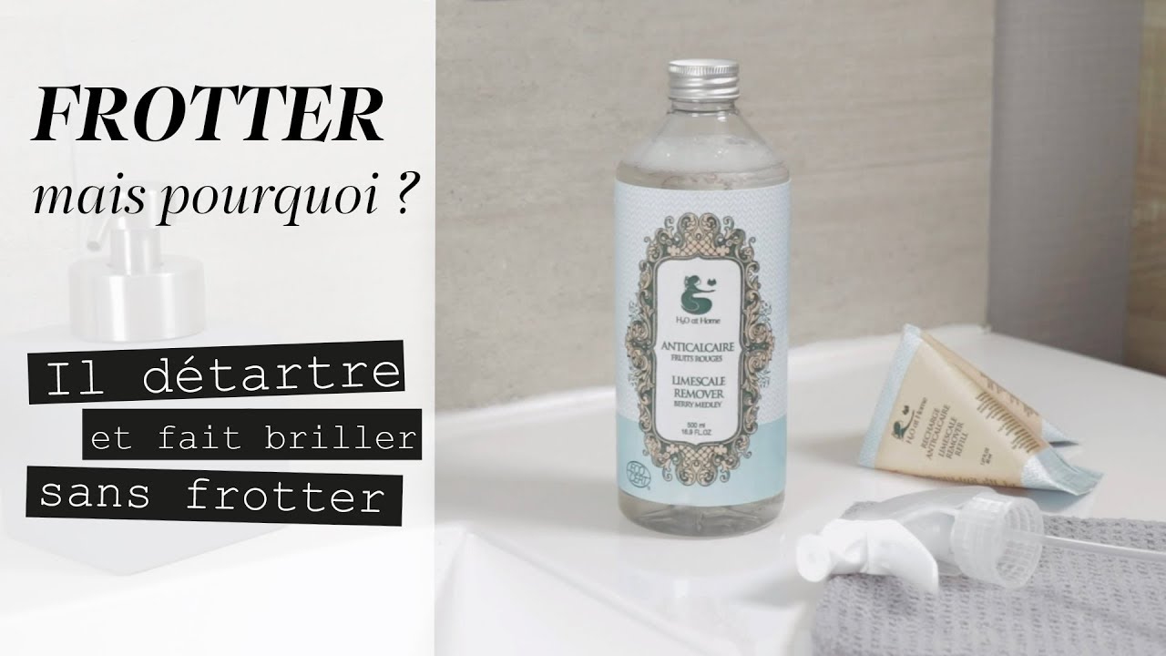 Détartrer et faire briller sans frotter : le Spray Anticalcaire H2O at Home | Ménage écologique