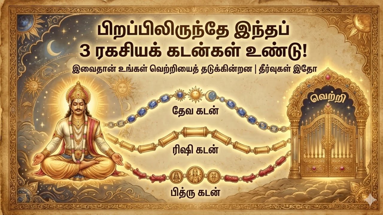 மூன்று கடன்கள்: ஏன் உங்கள் வெற்றி தடைபடுகிறது? | Rishi Tradition Secrets