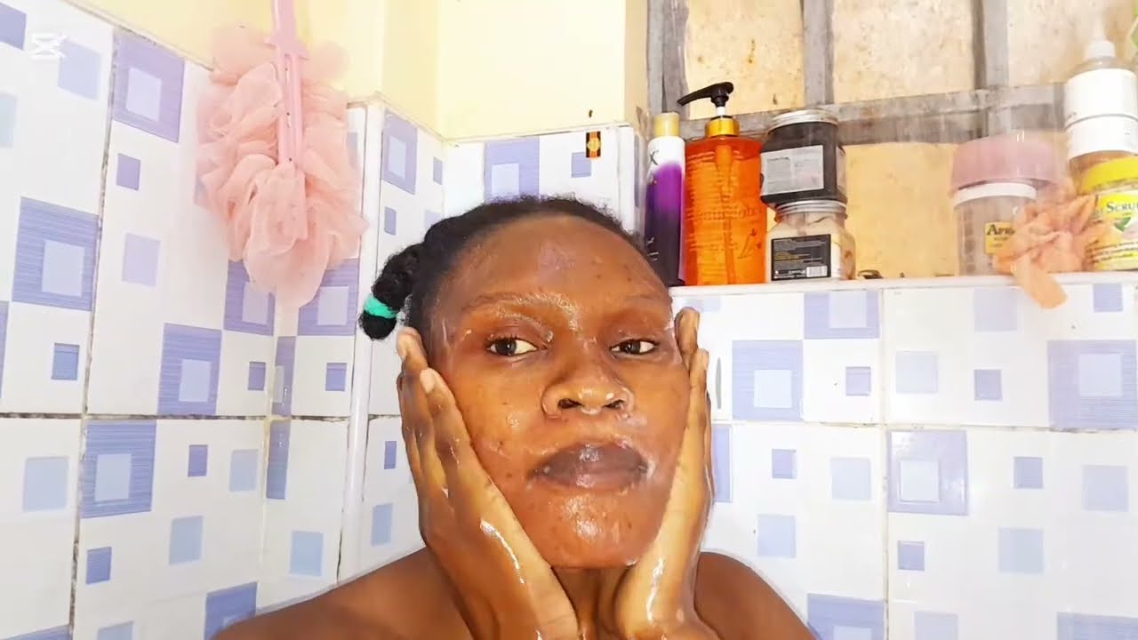 Relaxing shower  routine/watch till  end.