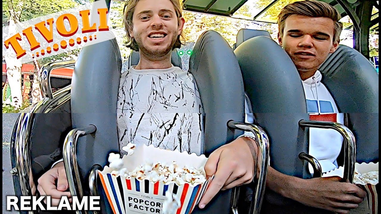 PRØVER FORLYSTELSE I TIVOLI MED POPCORN!
