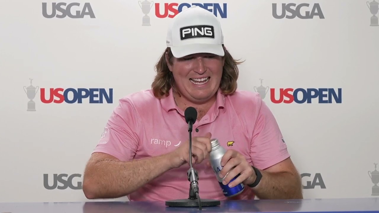 Neal Shiptley Sunday Flash Interview 2024 US Open Championship · Round 4