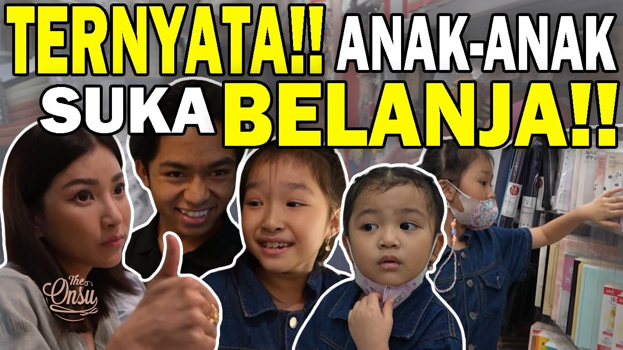ANAK-ANAK HEBOH BELANJA‼️ BETRAND PALING COOL‼️ | THE ONSU FAMILY