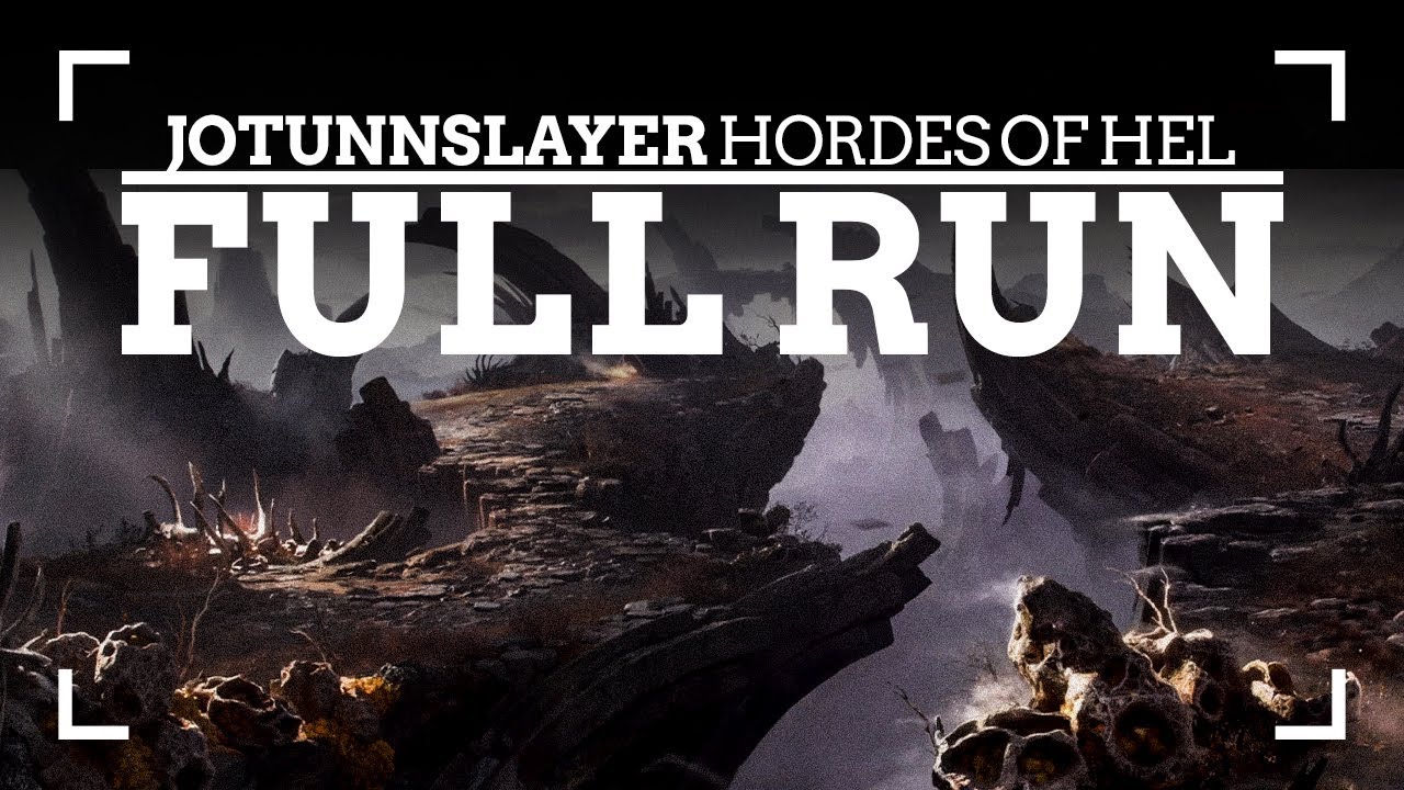JOTUNNSLAYER: HORDES OF HEL | JOTUNHEIM - FULL RUN 🎮💪