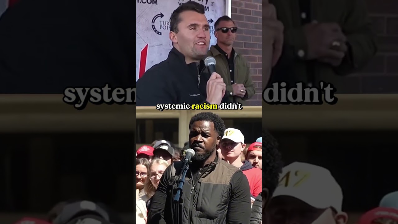does systemic racism exist? 🤔 #charliekirk #debate