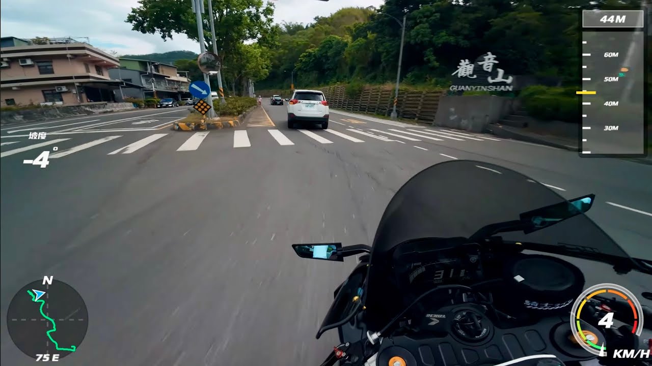 五股區唯一知名景點? | 觀音山 | YAMAHA | YZF R7 |