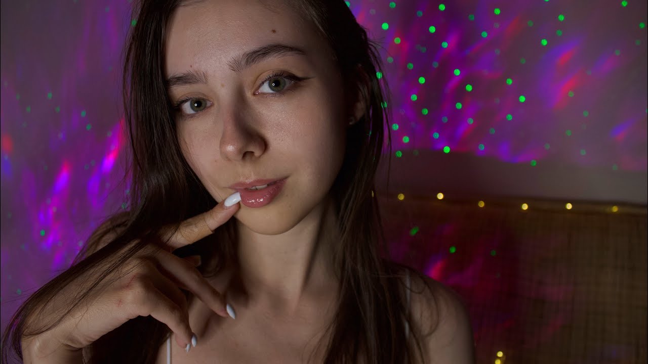 ASMR МАКИЯЖ СЛЮНКОЙ ❤️ ОЧЕНЬ МНОГО ЗВУКОВ РТА