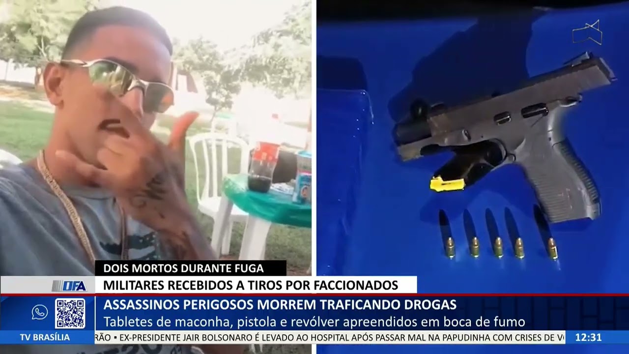 DF ALERTA - Assassinos perigosos morrem traficando drogas