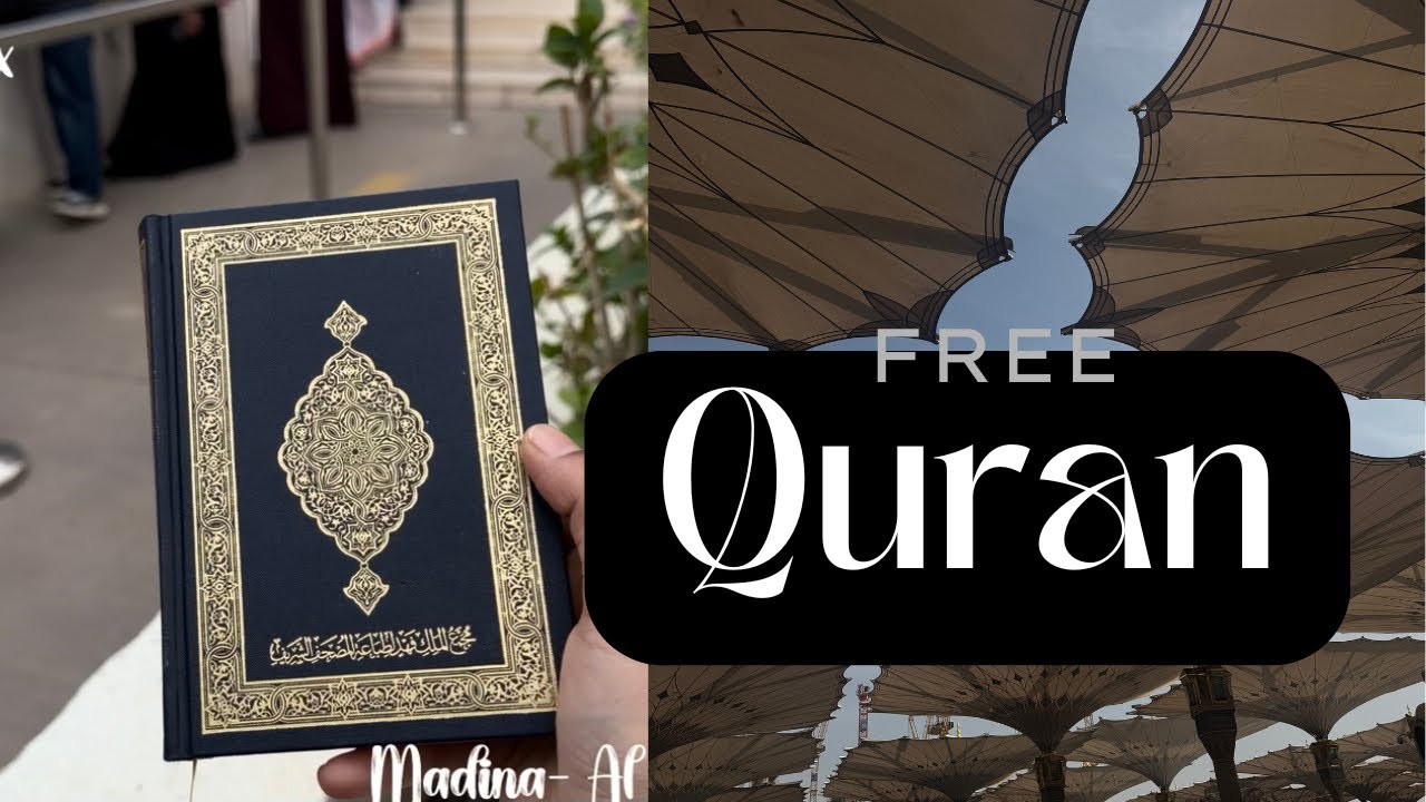 Free Quran in madina♥️| king fahad complex| madina Al munawwarah