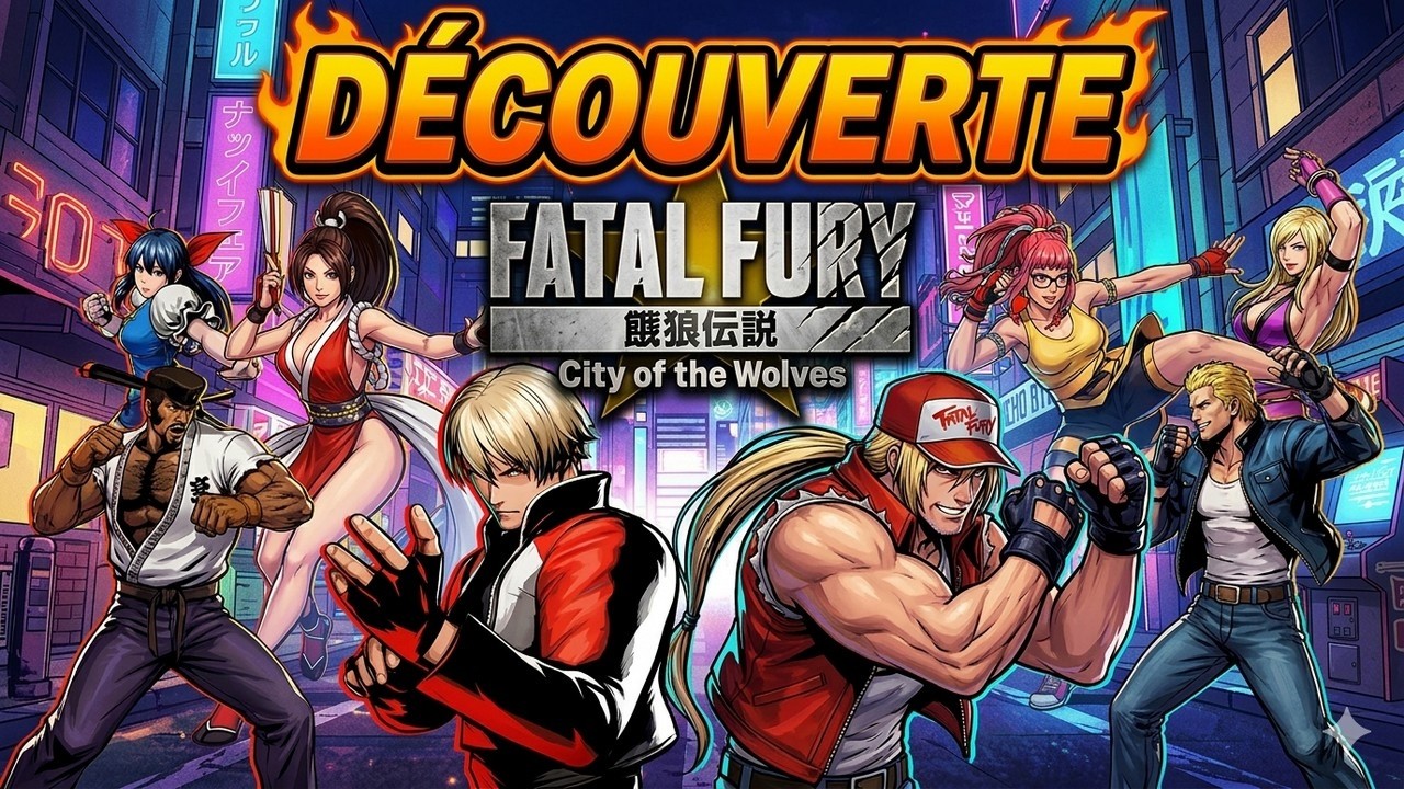 Fatal Fury City of the wolves (PS5) : Découverte en live