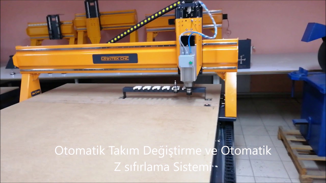ATC CNC Router ve Otomatik Z Sıfırlama