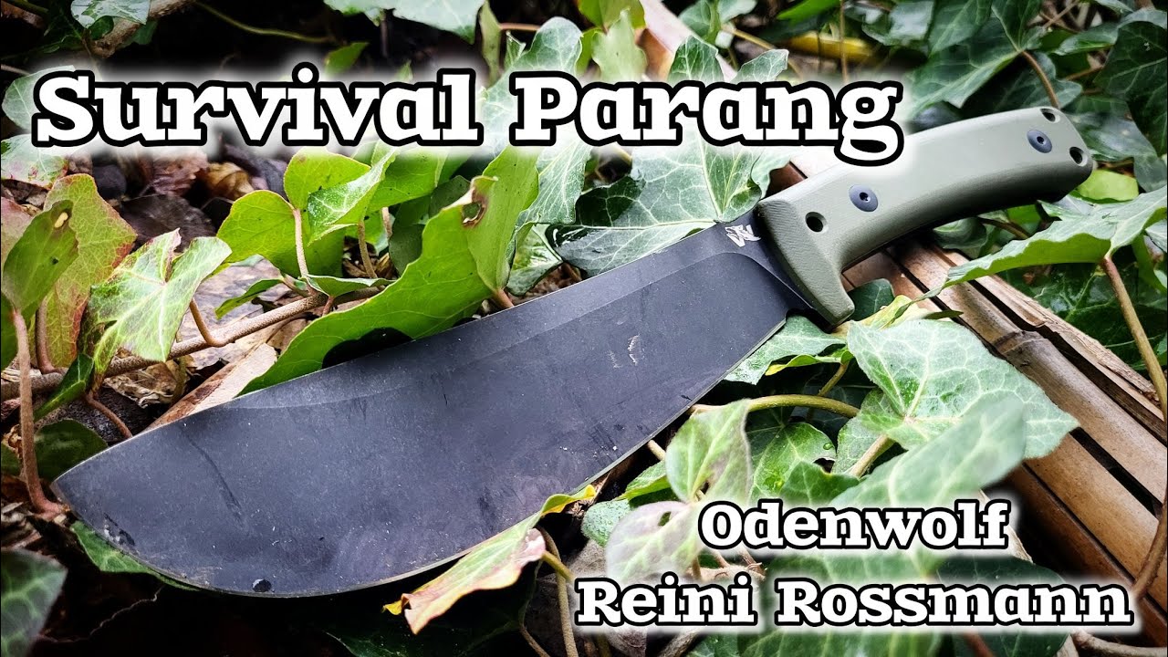 Odenwolf Survival Parang von Reini Rossmann Waldwerkzeug