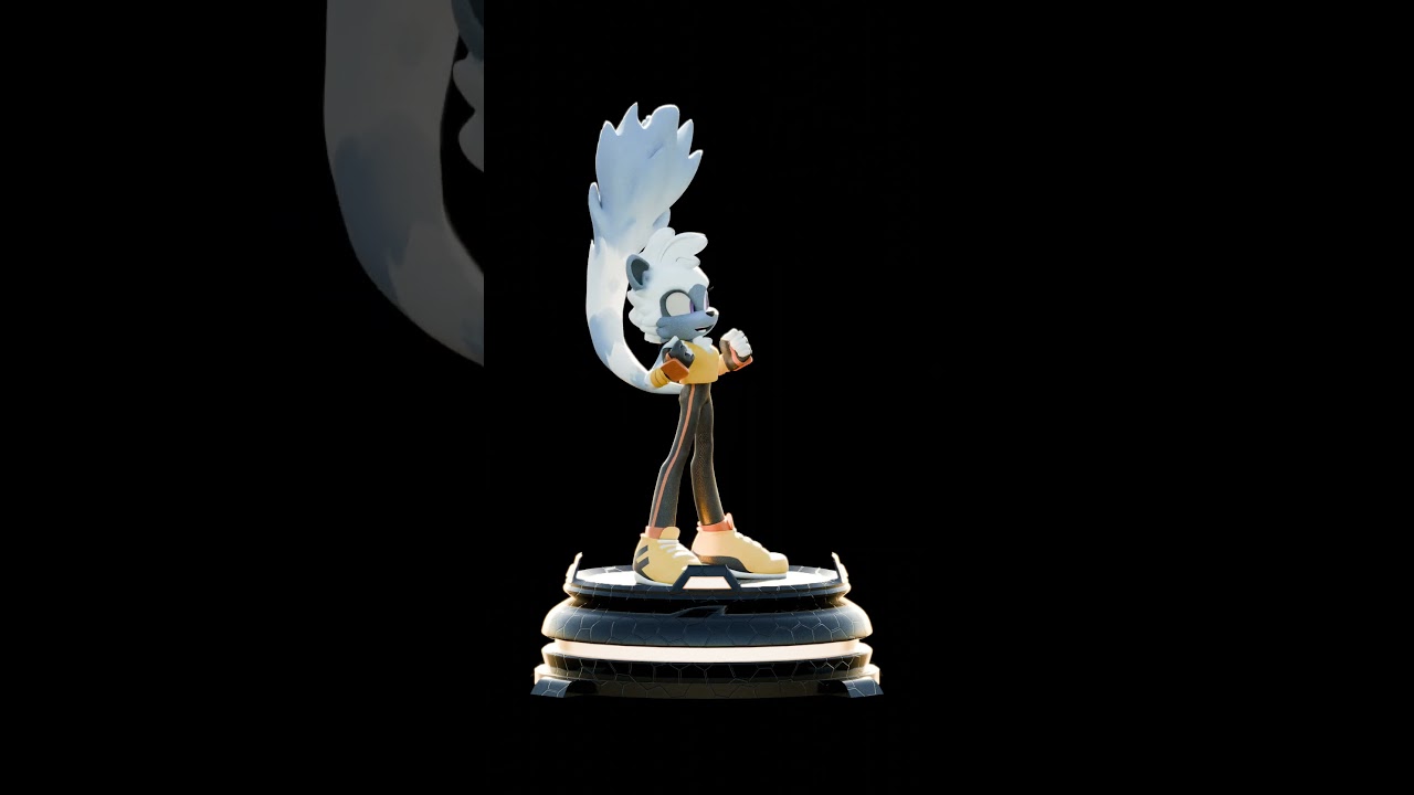 Tangle the Lemur #blender3d #blender #sonic