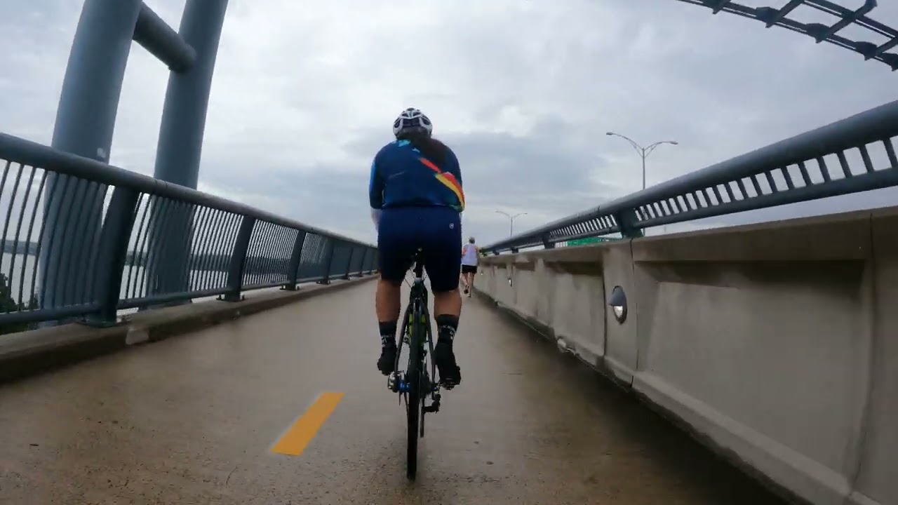 Crossing the Potomac River via Woodrow Wilson Bridge | Alexandria, VA - National Harbor, Maryland