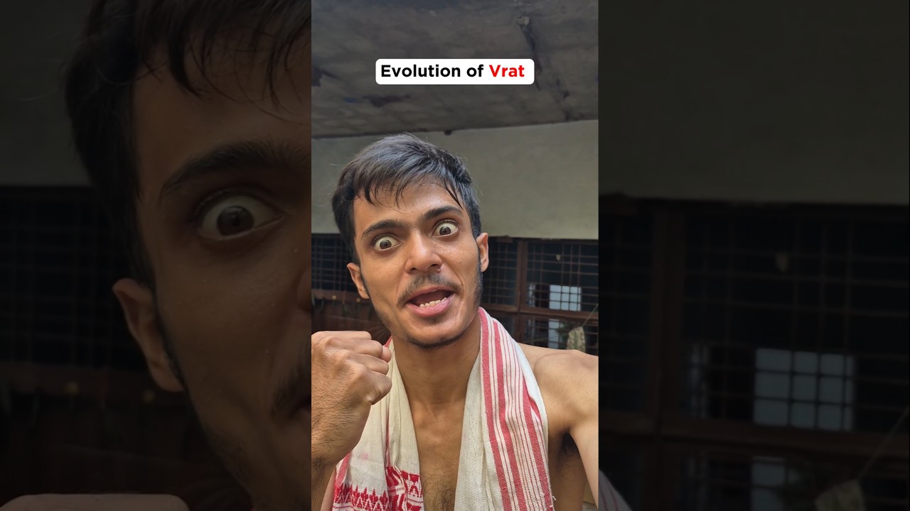 Evolution Of Vrat 🍸😭 #relatable #navratri #funnyhumor #memeworld #navratrispecial #shortvideo