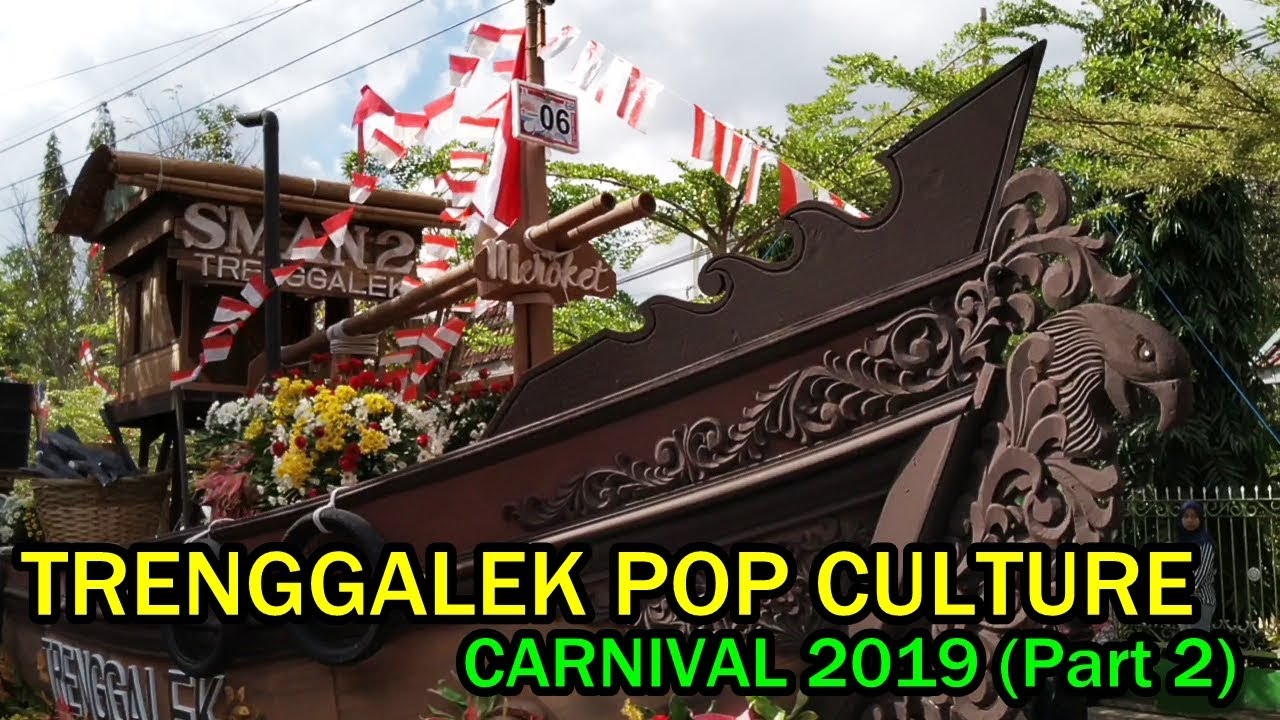Karnaval Maskot Cantik dan Mobil Hias Trenggalek 2019 (part 2)