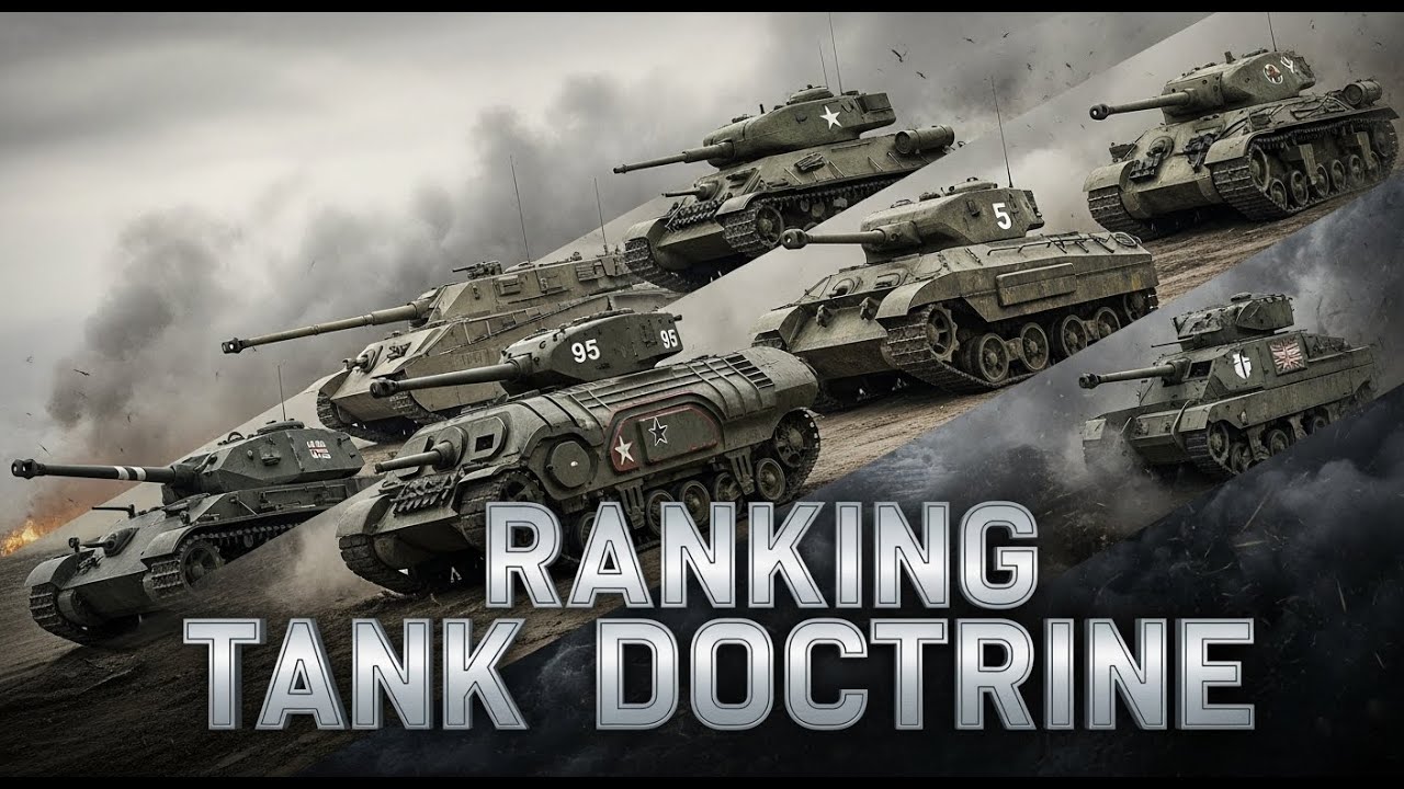 Рейтинг 7 лучших стран Второй мировой войны по танковой доктрине | Strategy, Tactics & Armor Evol...