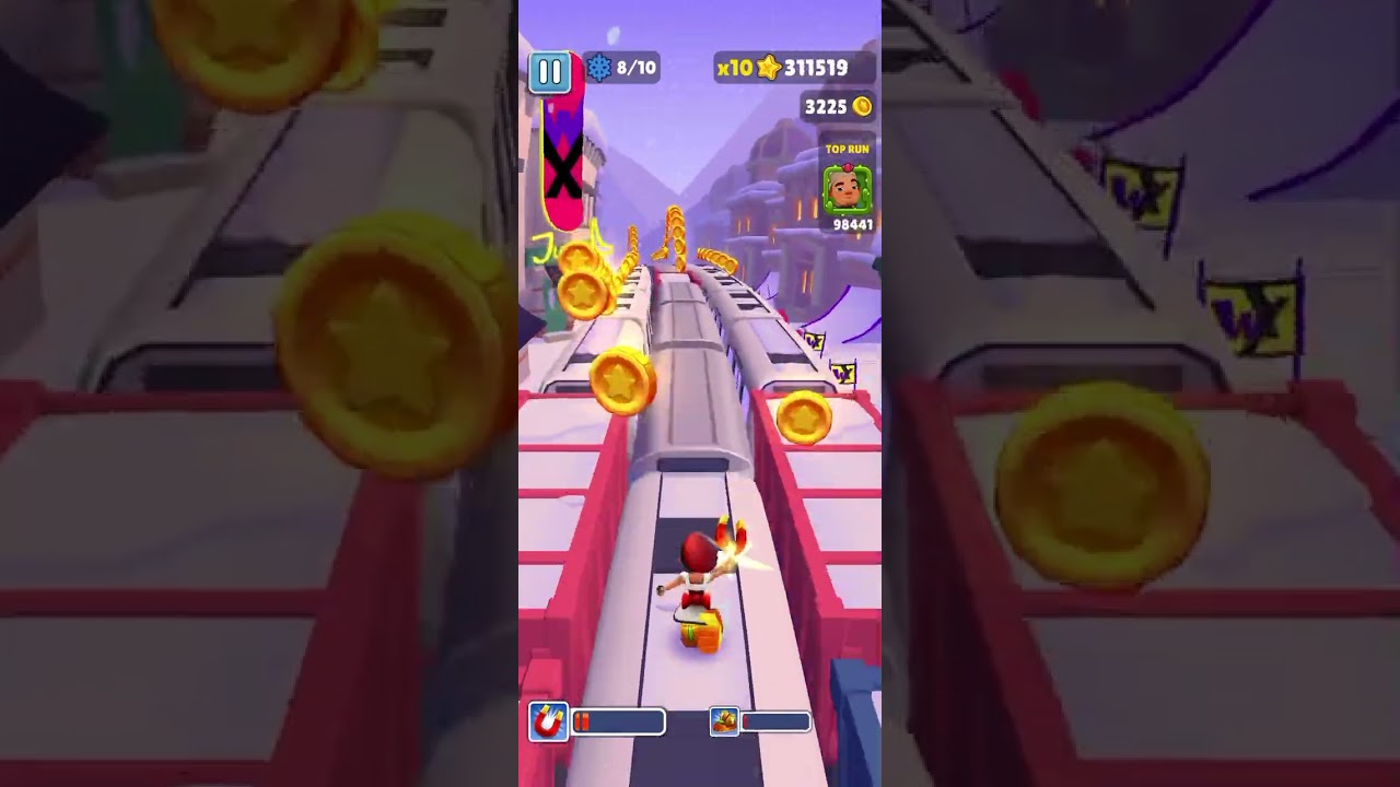 SUBWAY (I got so much points and coins)