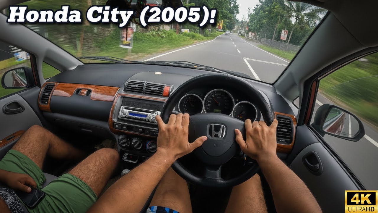 Honda City ( 2005 ) | The Dolphin | pov driving.