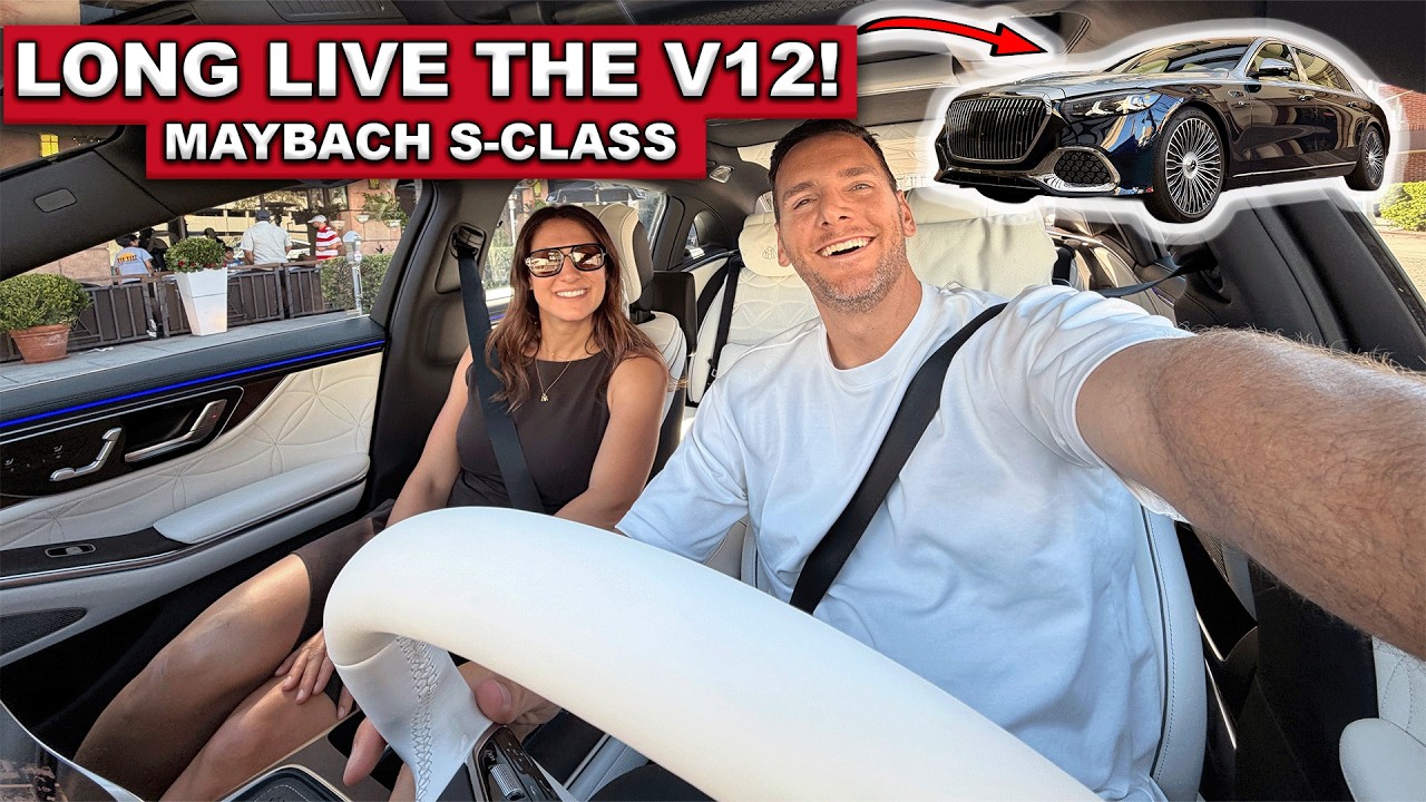 The V12 is BACK in a 'Bach // 2027 Mercedes-Maybach S 680 First Drive (POV)