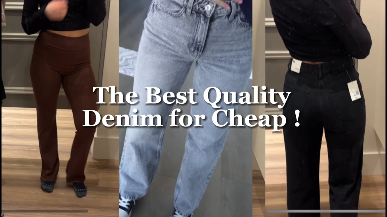 The best denim jeans I've bought !  (H&M)