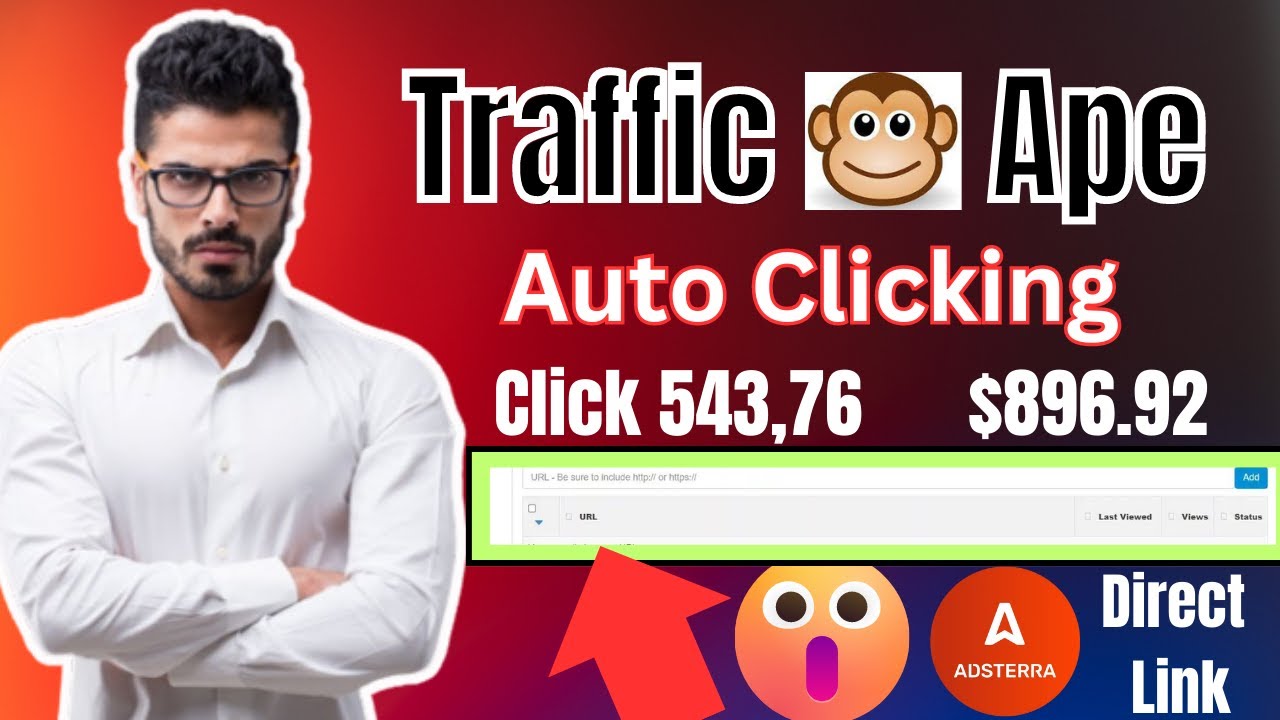 Adsterra Public Click Traffic Exchange | Adsterra Direct Link New Earning Trick 2023