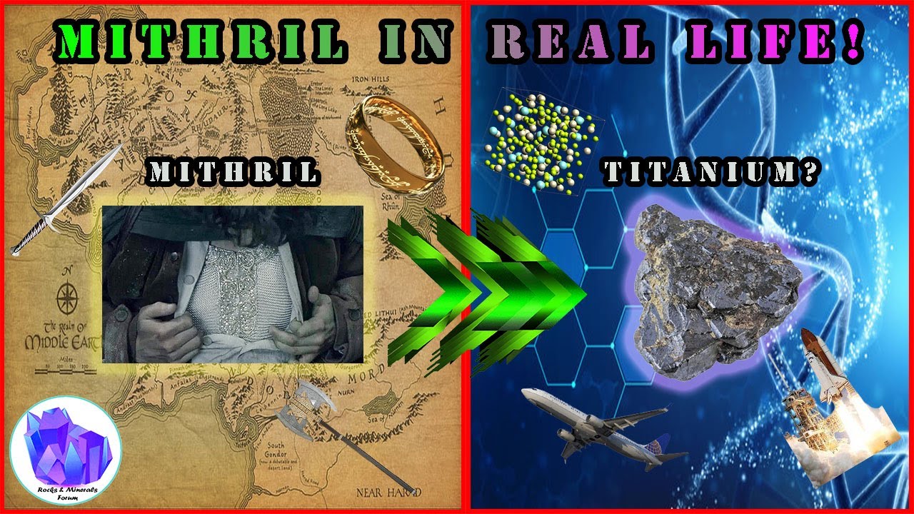From Middle-earth to Real Earth: Unbelievable Mithril Minerals! 🌍 | LOTR Mineralogy