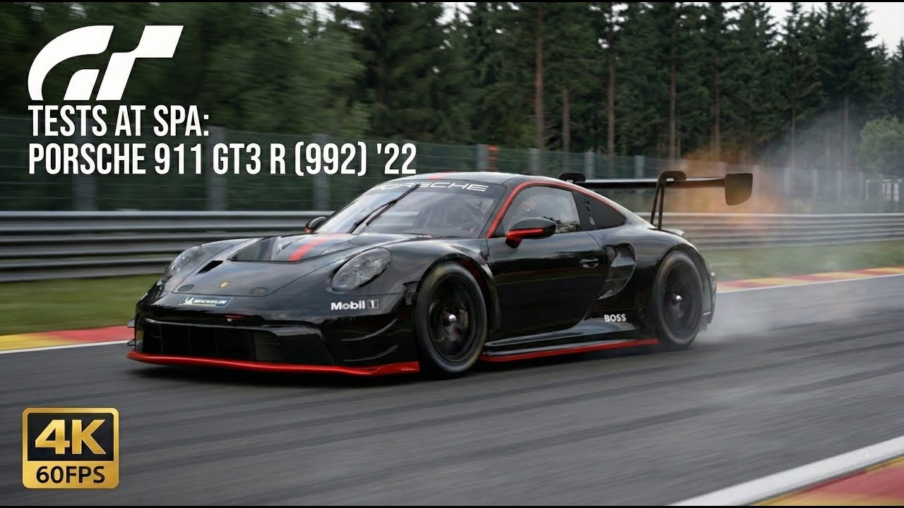 GRAN TURISMO 7 🔥 // Eau Rouge pełnym gazem? // Testuję nowe Porsche 911 GT3 R (992) 🚀